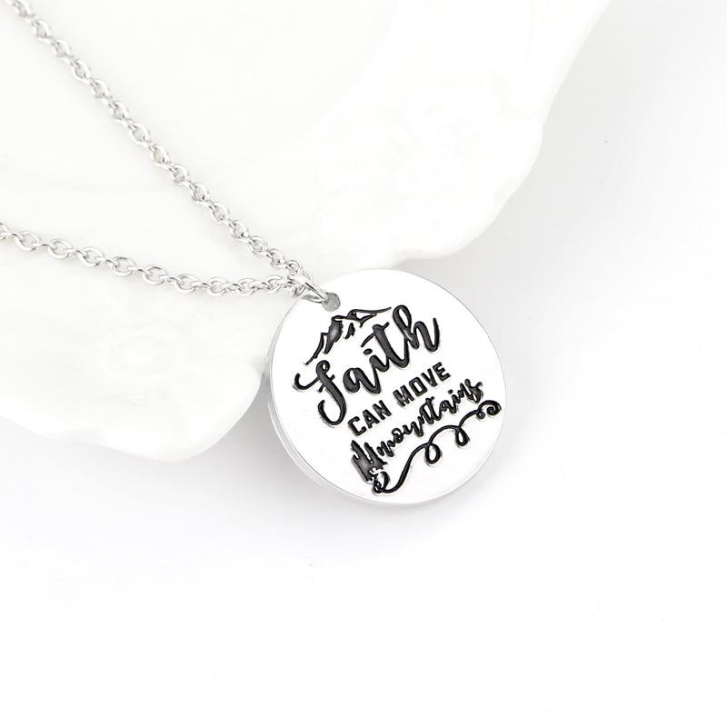 Faith Can Move Mountains Necklace