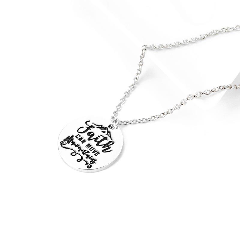 Faith Can Move Mountains Necklace