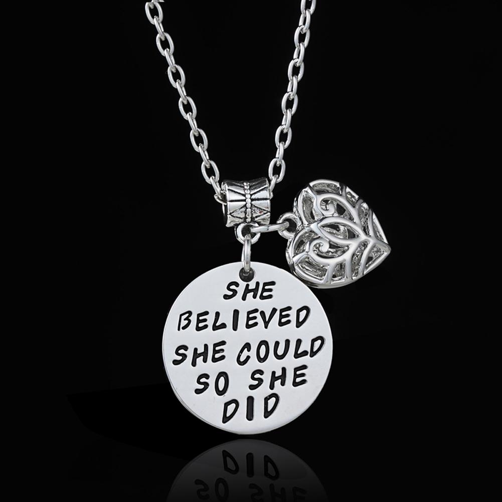 Daughter Sister & Friend Inspiration Necklace