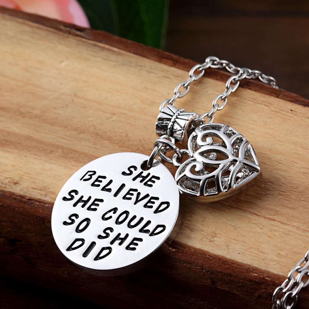 Daughter Sister & Friend Inspiration Necklace