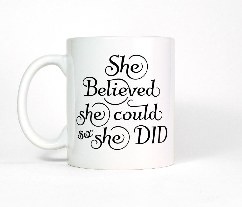 Inspirational Believing Mug