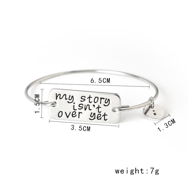 Suicide Awareness Inspirational Bracelet