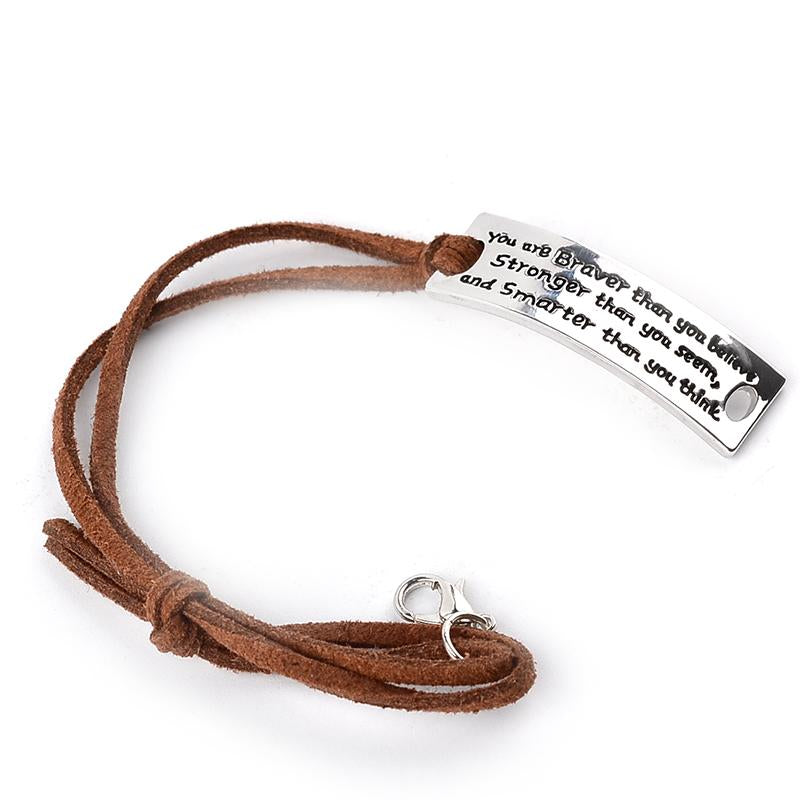 Brave Inspirational Bracelet