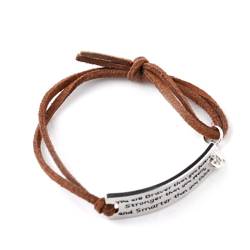 Brave Inspirational Bracelet