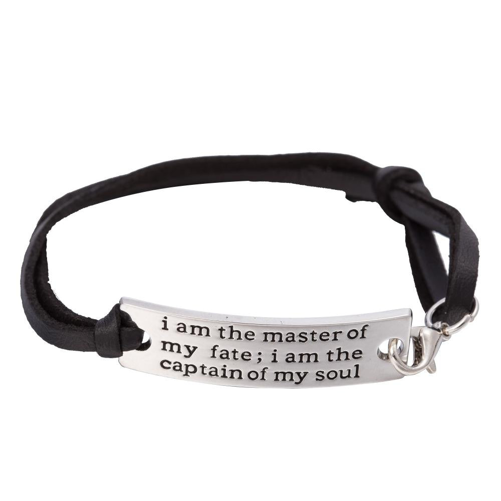 Master of My Fate Inspirational Bracelet