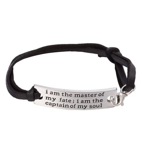 Master of My Fate Inspirational Bracelet